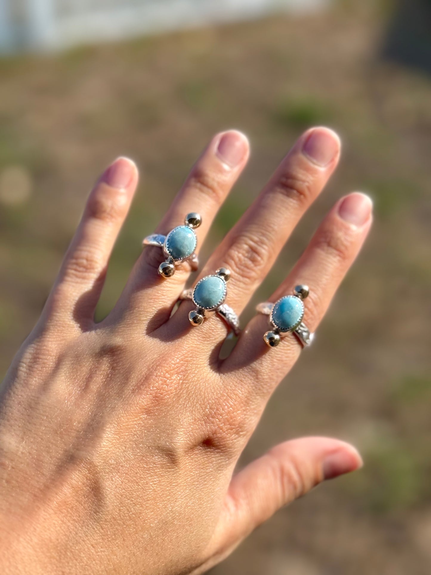 Sky Blue Ring