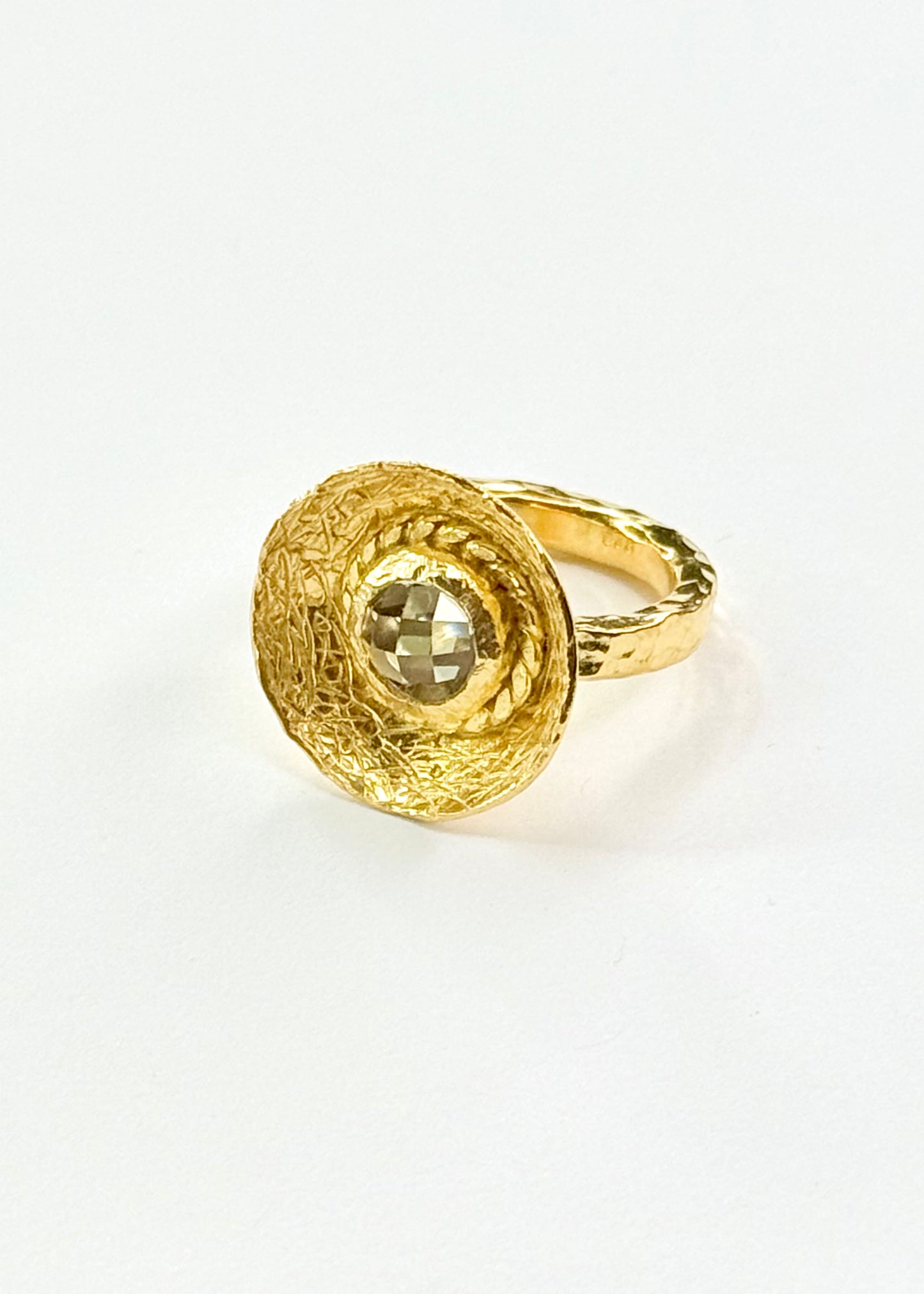 Morfosis Ring Gold Vermeil - Life and Light