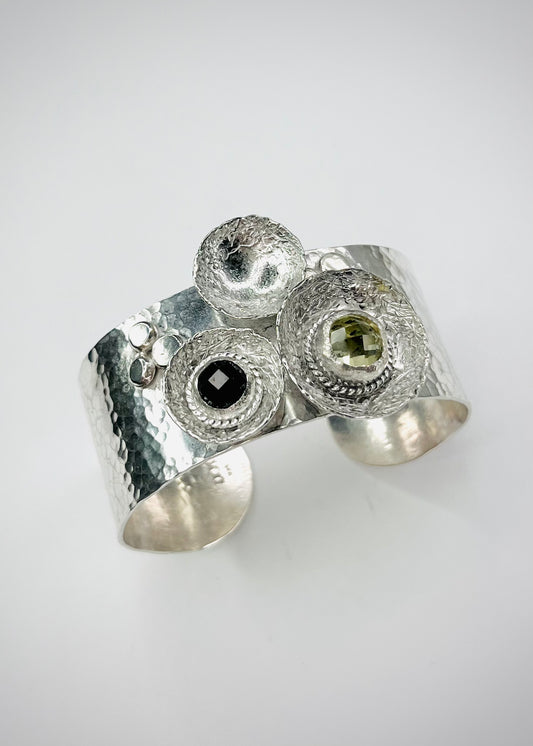 Emiliana Bracelet Cuff - Silver