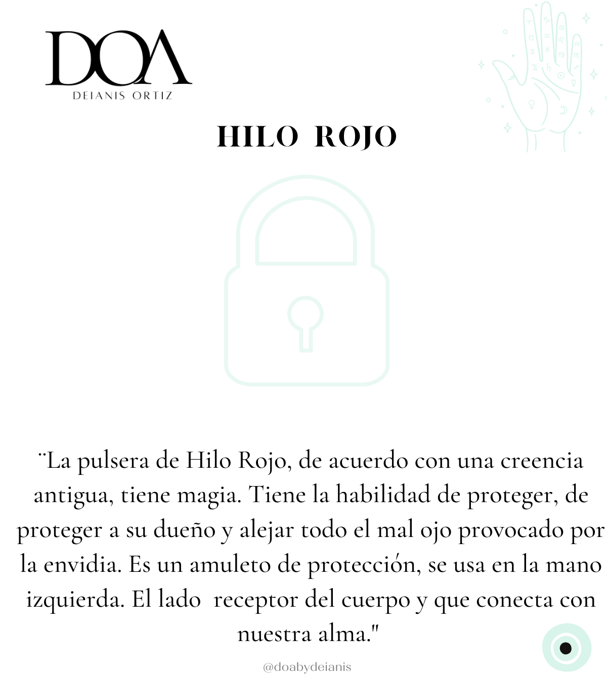 Hilo Rojo Ankle Bracelet