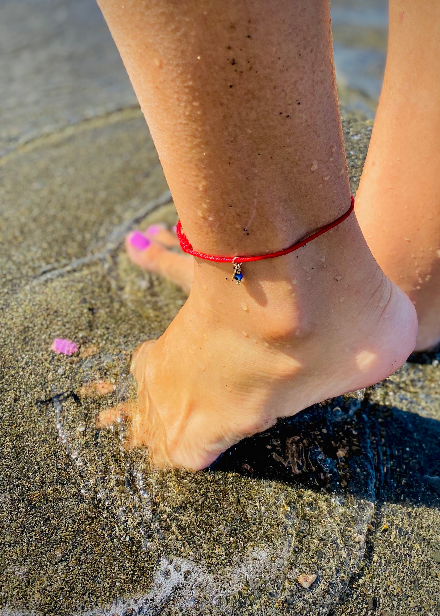 Hilo Rojo Ankle Bracelet