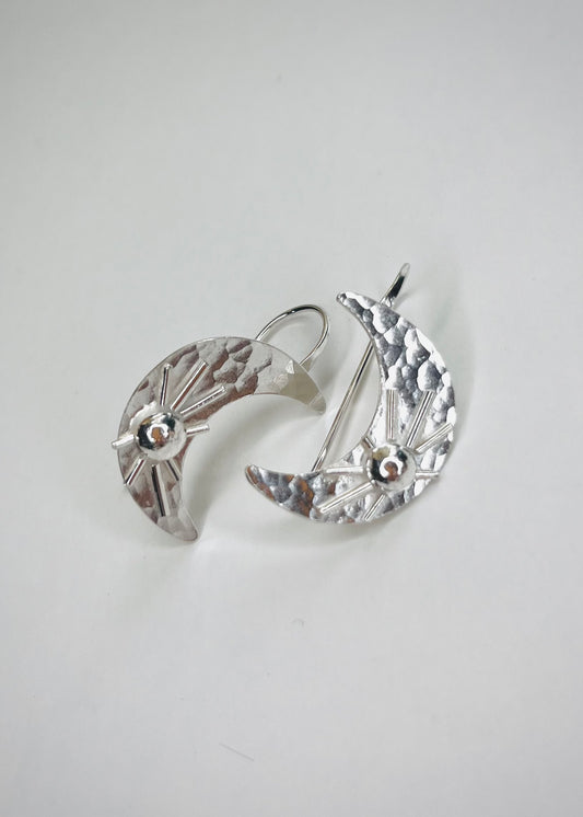 Alba y Ocaso Silver Earrings