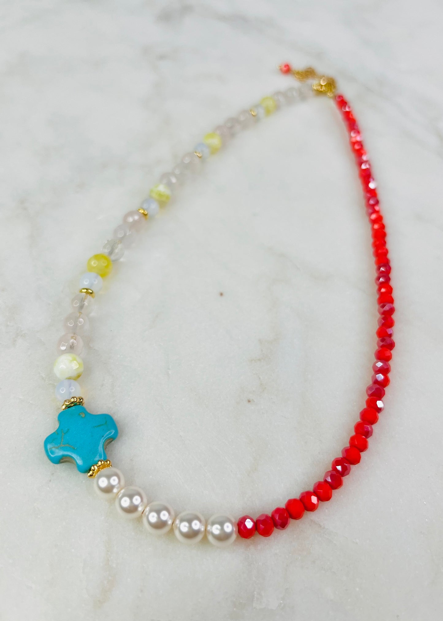 Necklace - Coral