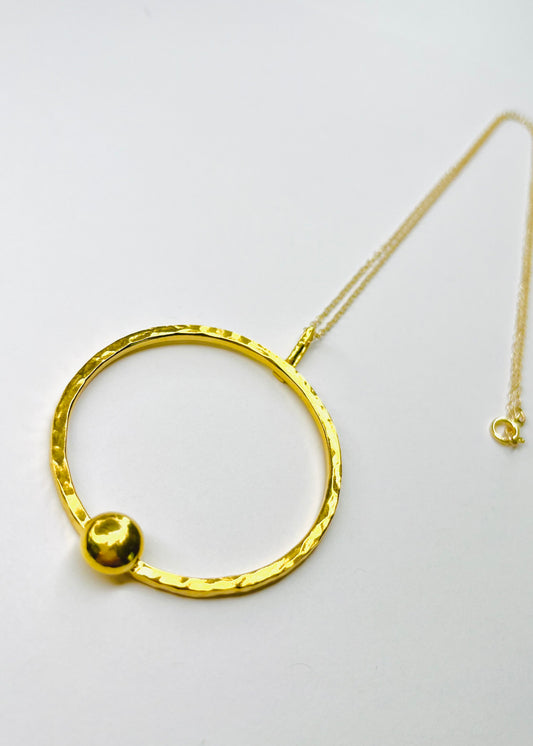 Vermeil - Diana Full Moon Necklace