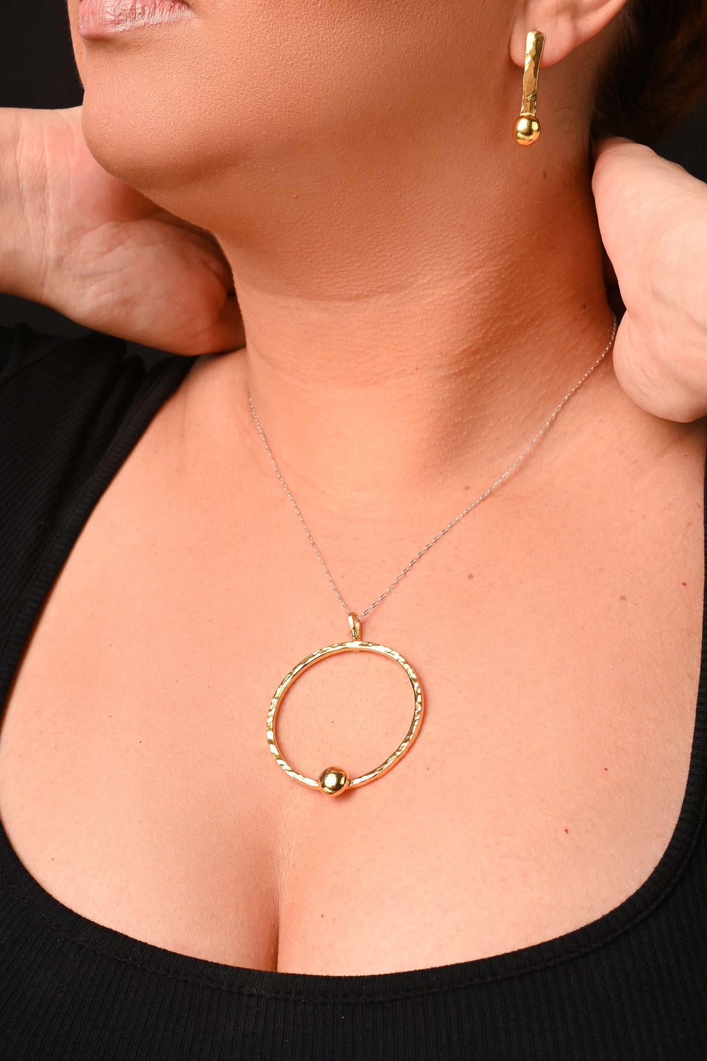 Vermeil - Diana Full Moon Necklace