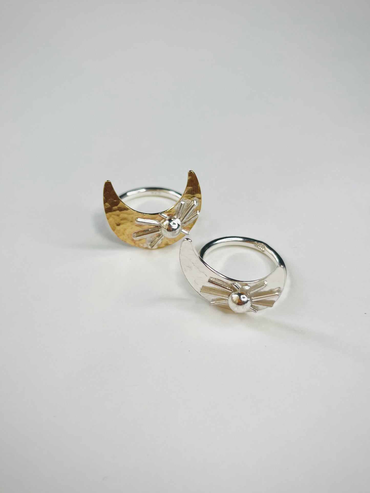 Alba y Ocaso Silver/Brass Ring