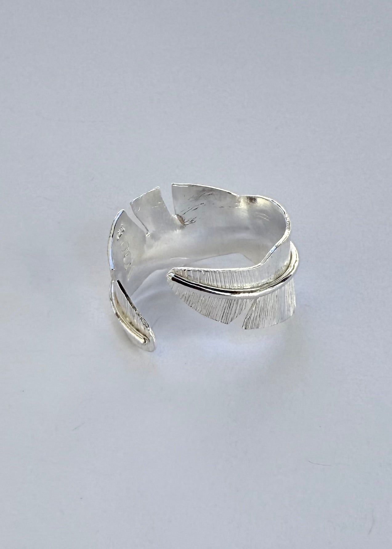 Mini Hoja Ring Silver