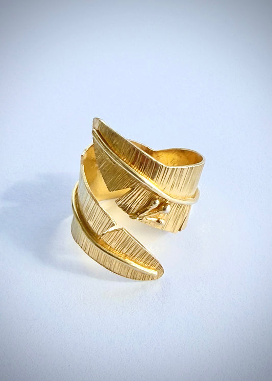 Hoja Ring Vermeil