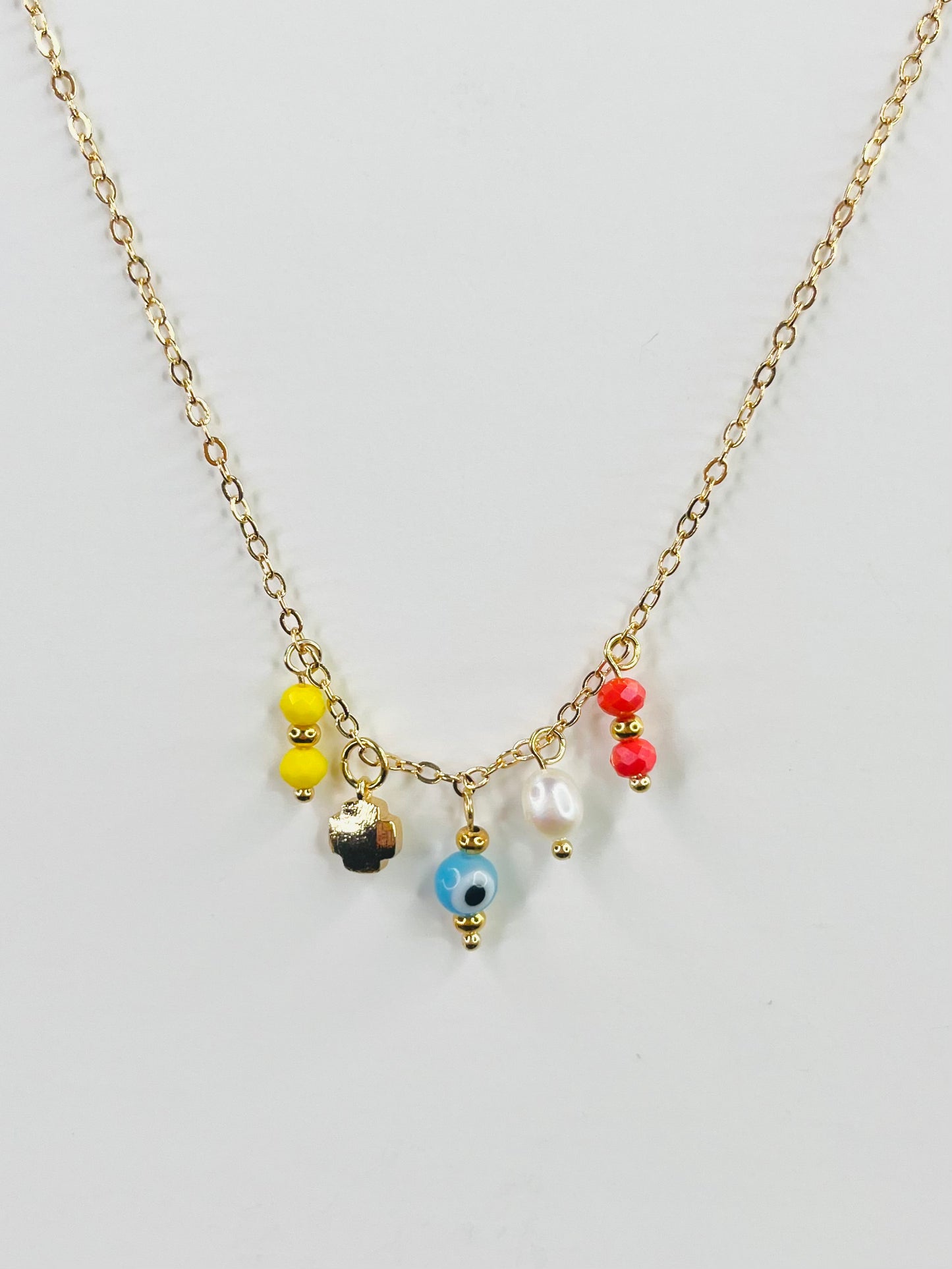 Evil Eye Bead Necklace