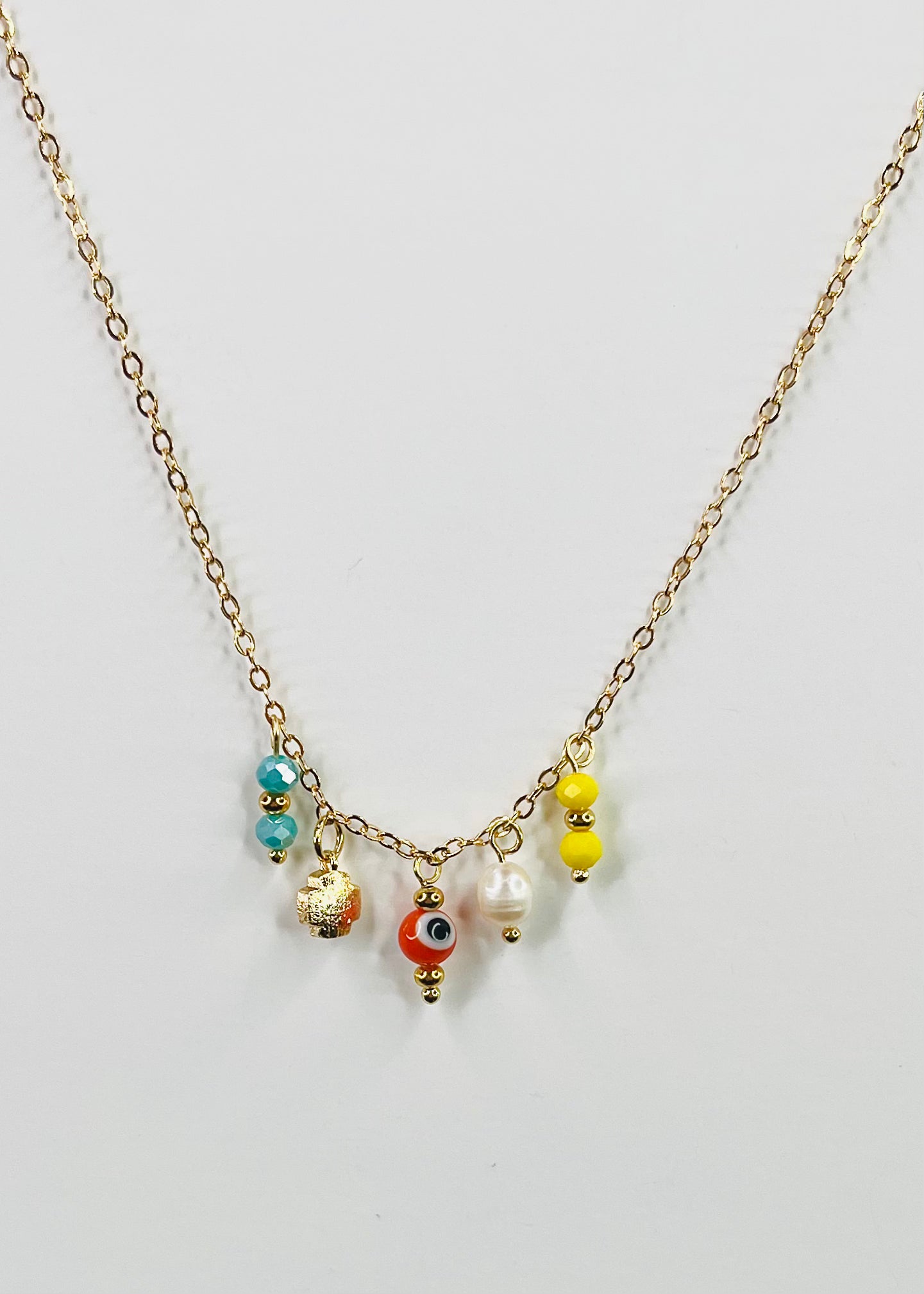 Evil Eye Bead Necklace