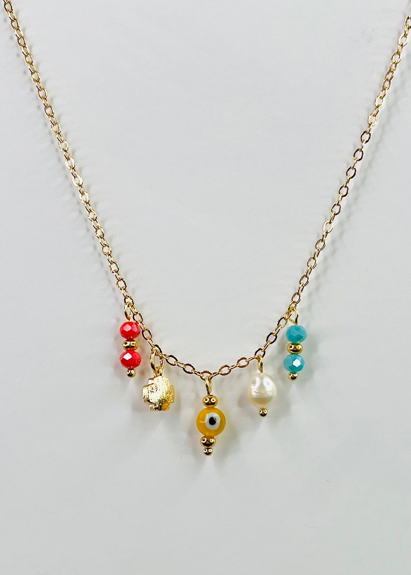 Evil Eye Bead Necklace