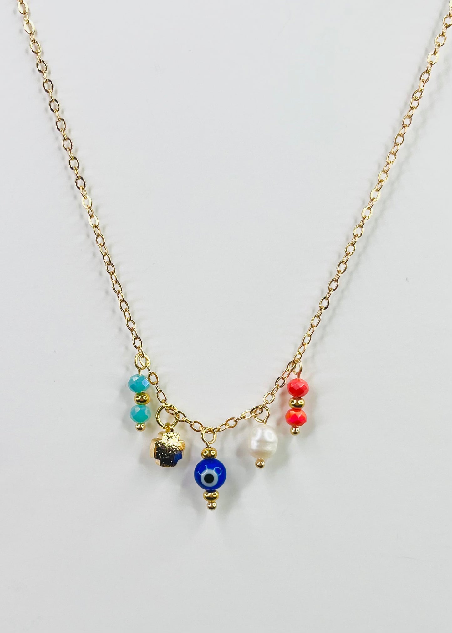 Evil Eye Bead Necklace