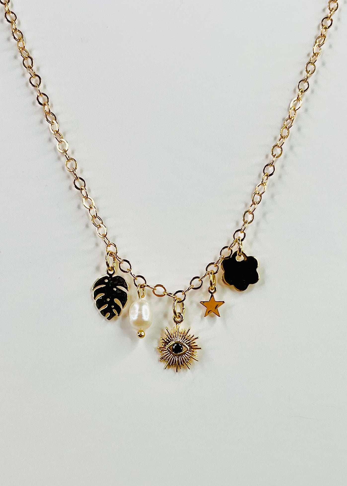 Black Evil Eye Necklace