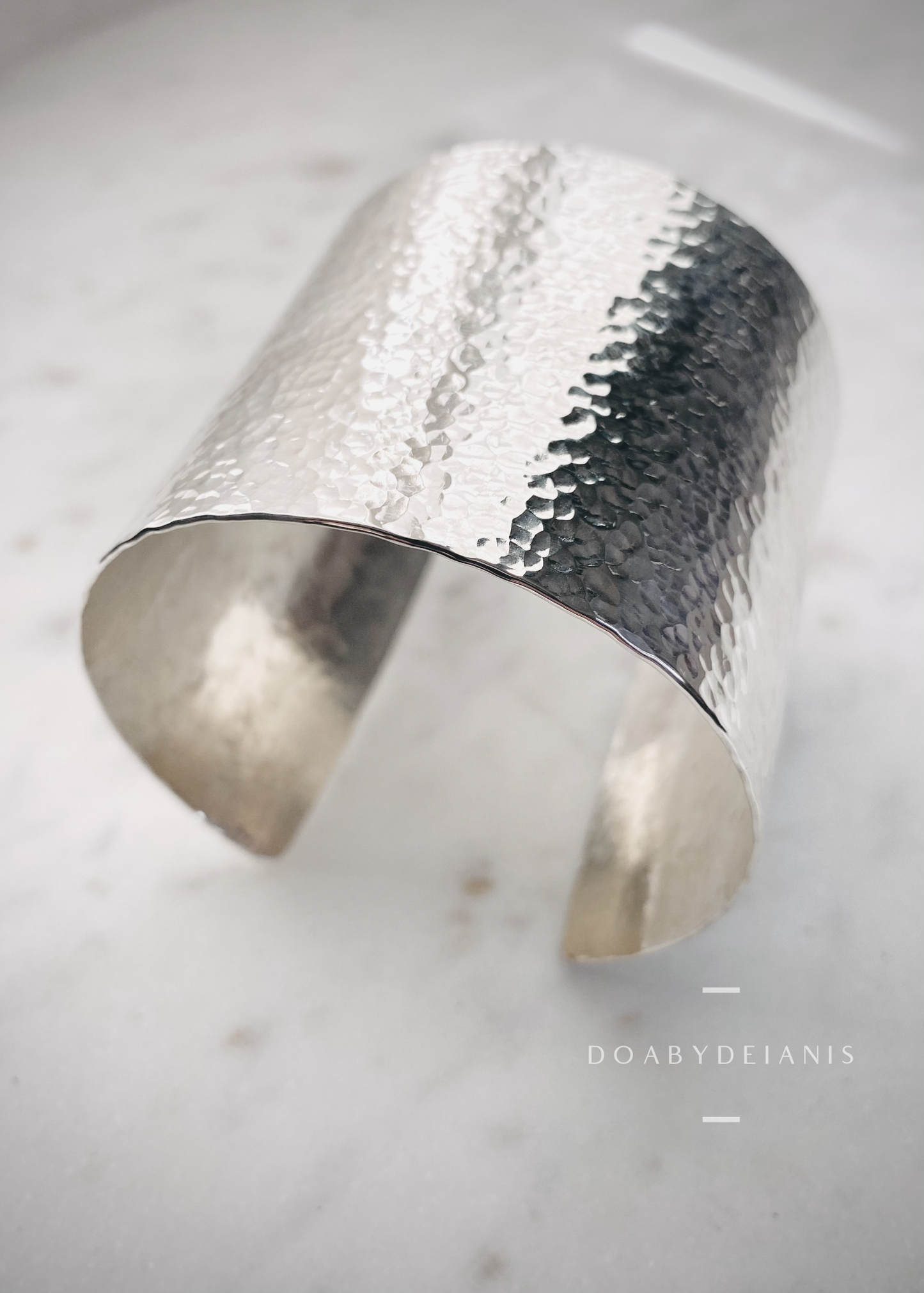 Galilea Silver Cuff Bracelet