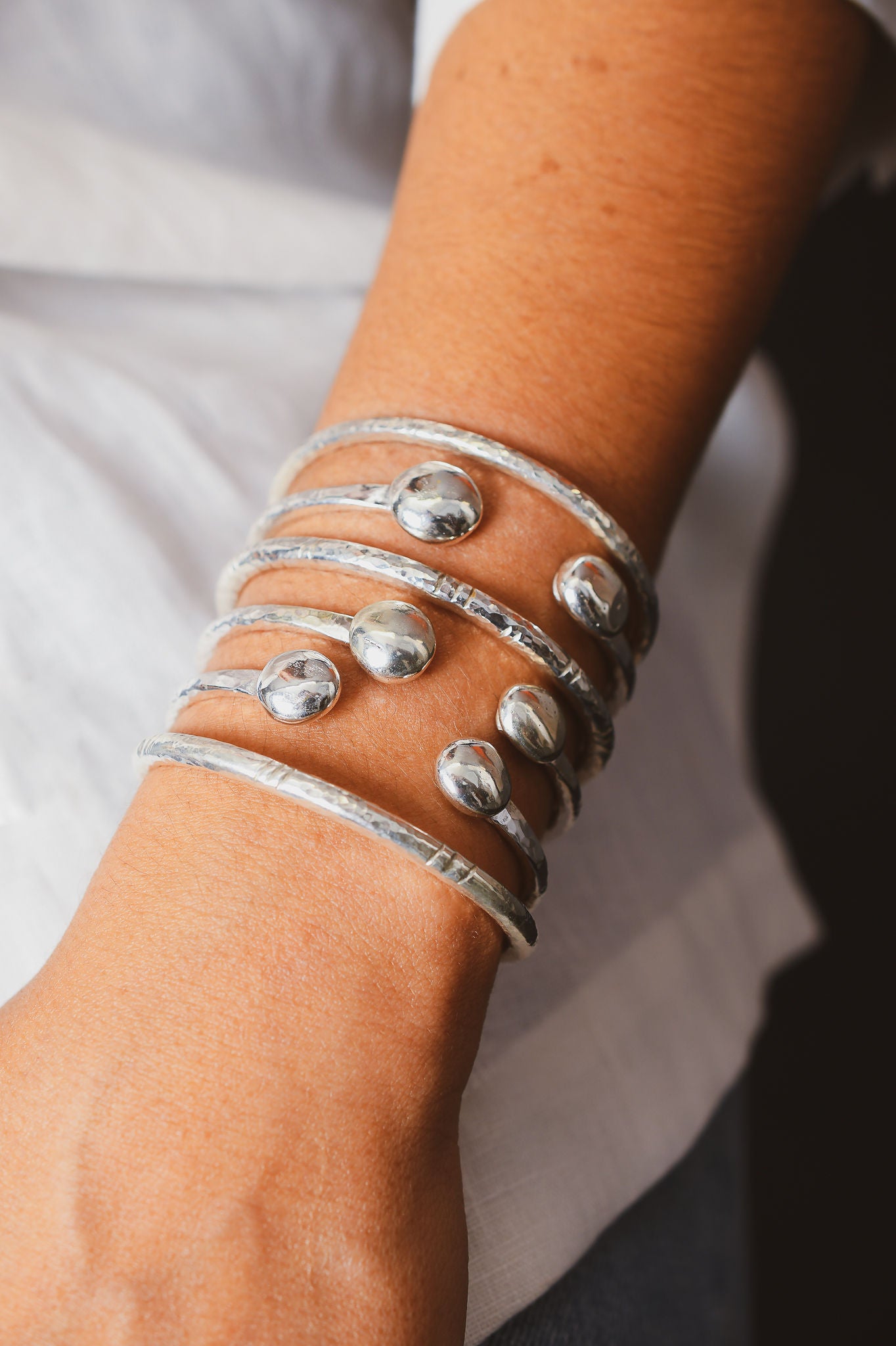 Gaby Silver Cuff