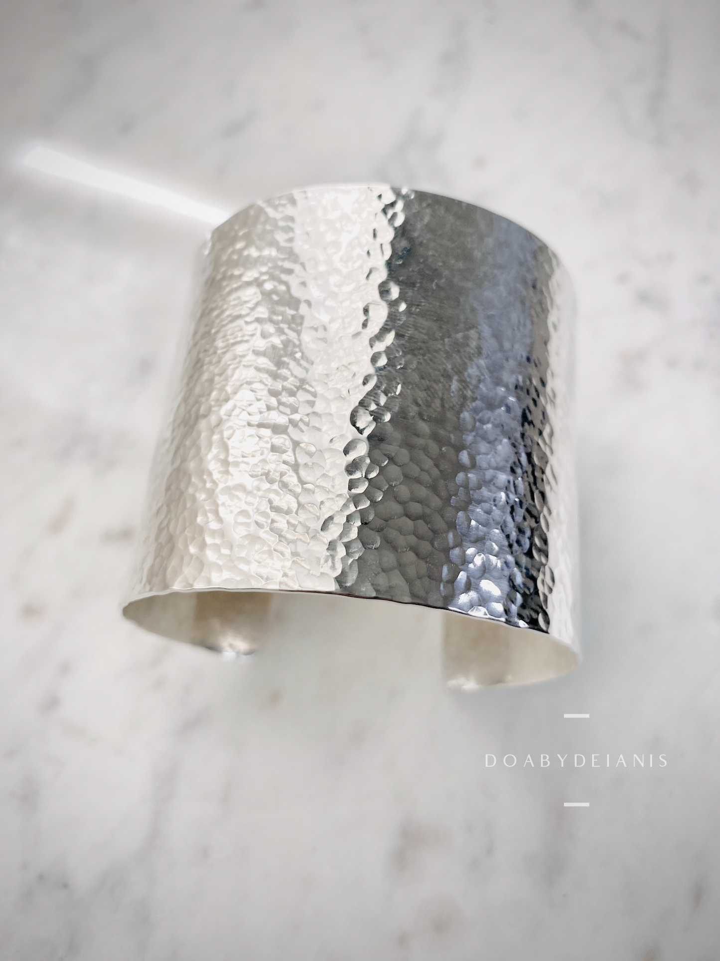 Galilea Silver Cuff Bracelet