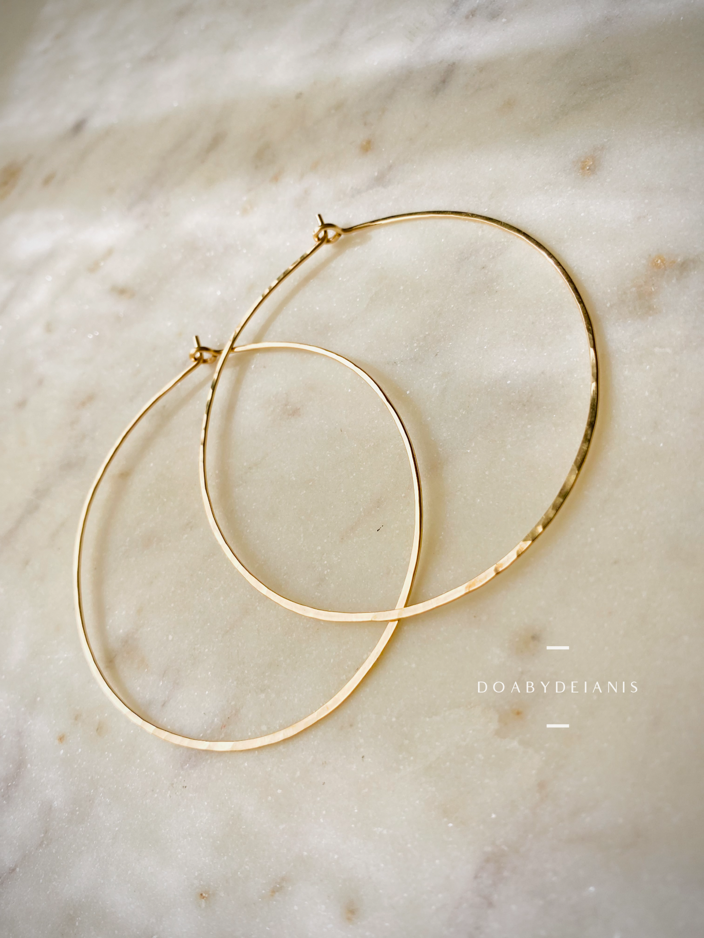 Selena Gold Filled Hoops