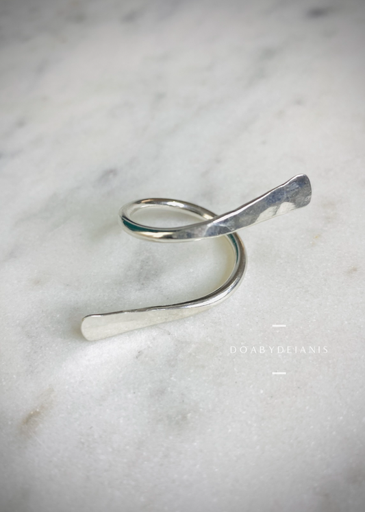 Meduza Silver Ring