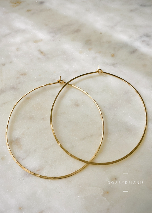 Selena Gold Filled Hoops