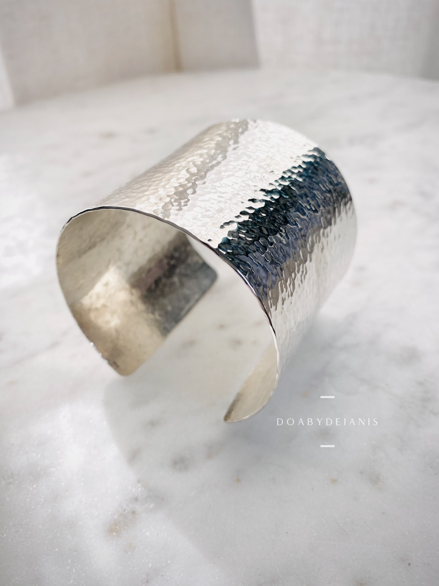 Galilea Silver Cuff Bracelet