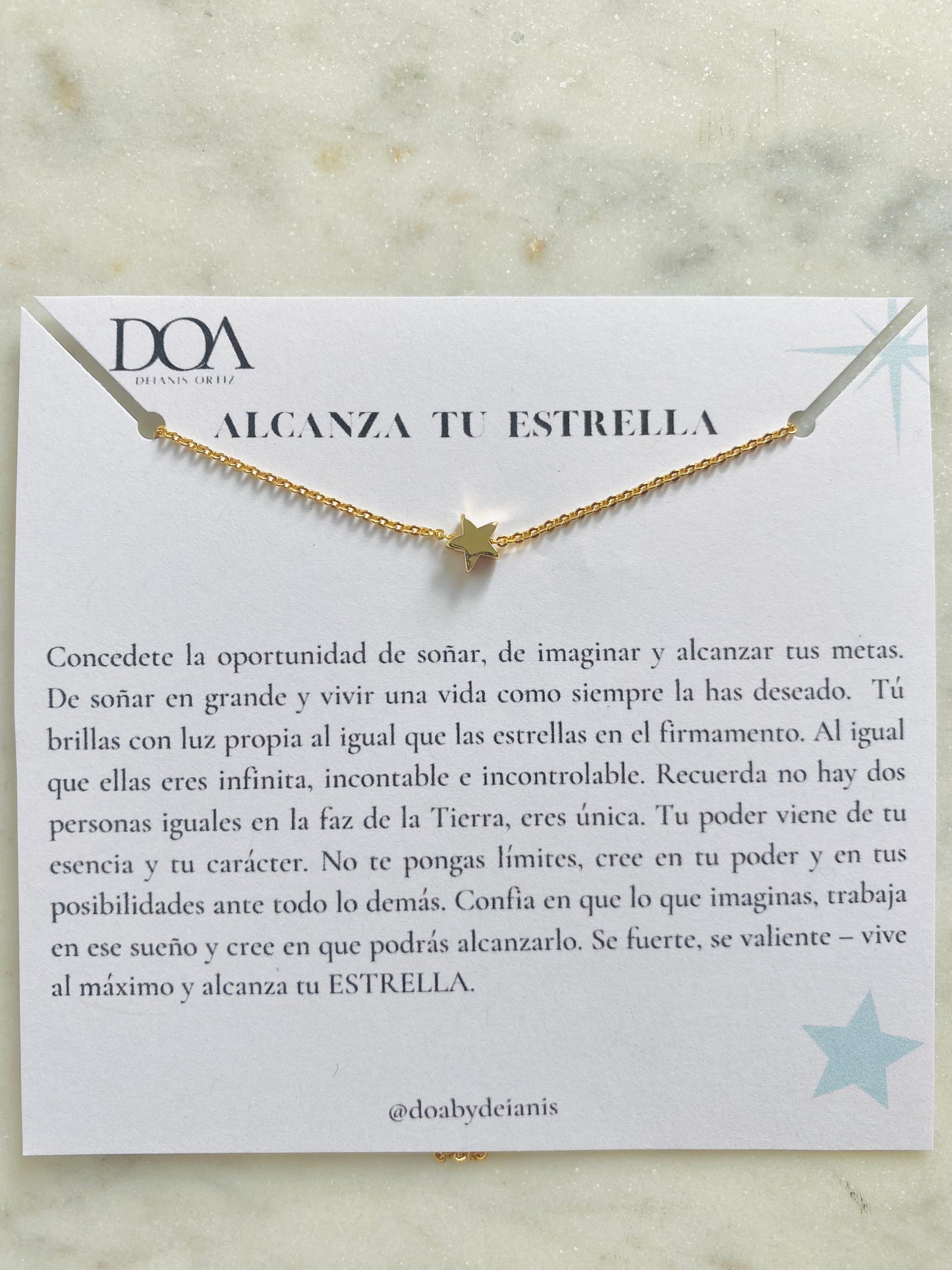 Alcanza Tu Estrella Necklace